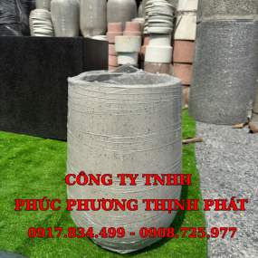 chậu đá mài trụ tròn - mẫu số 9