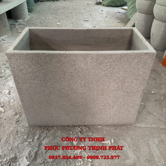 chậu đá mài  vuông - mẫu số 3