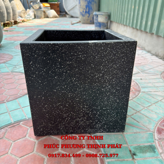 chậu đá mài vuông- mẫu số 4