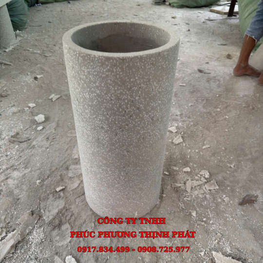 chậu đá mài trụ tròn - mẫu số 17