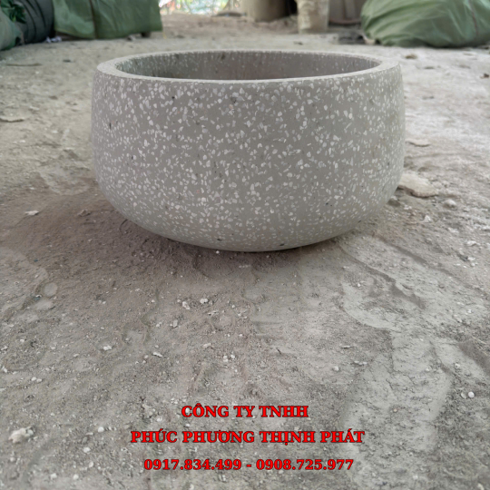 chậu đá mài trụ tròn - mẫu số 18