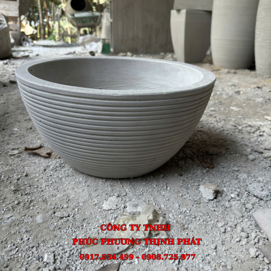 chậu đá mài trụ tròn - mẫu số 19