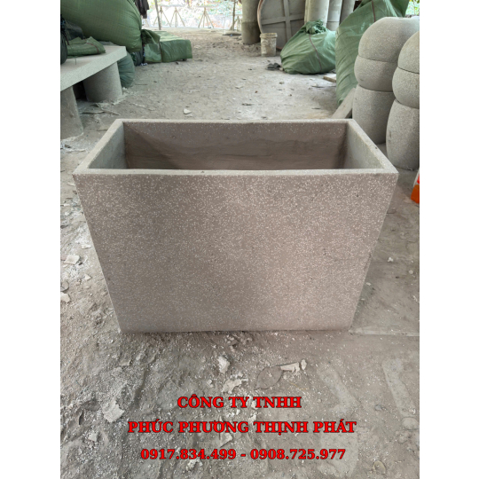 chậu đá mài vuông - mẫu số  5
