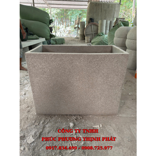 chậu đá mài vuông - mẫu số  5
