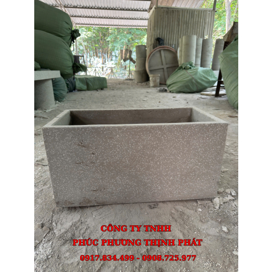 chậu đá mài vuông - mẫu số  5