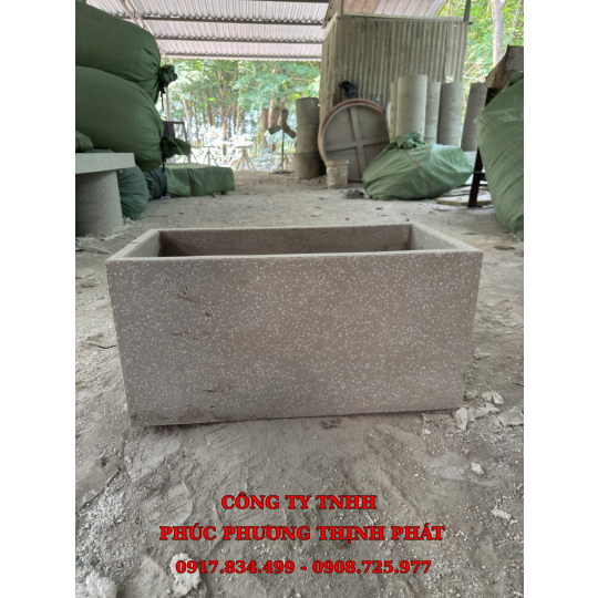 chậu đá mài vuông - mẫu số  5