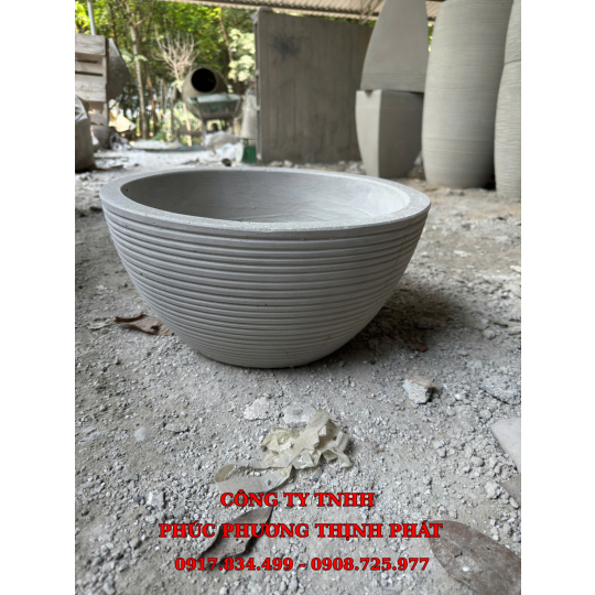 chậu đá mài trụ tròn - mẫu số 19