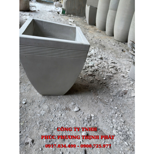 chậu đá mài vuông - mấu số 7