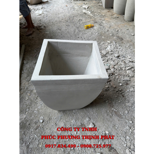 chậu đá mài vuông - mấu số 7
