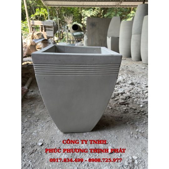 chậu đá mài vuông - mấu số 7
