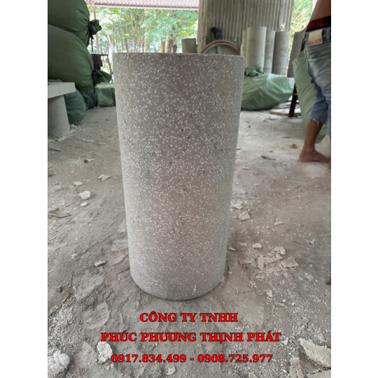 chậu đá mài trụ tròn - mẫu số 17